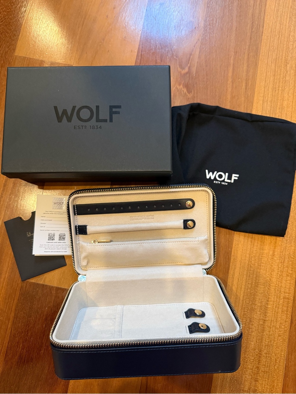 WOLF Jewelry Travel Case